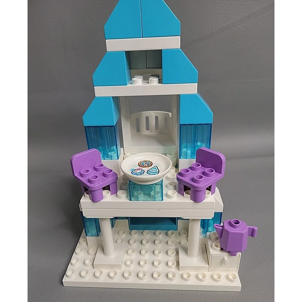 Lego Duplo Disney 10899 Frozen Ice Castle 10920 Olaf Elsa Tea Party READ